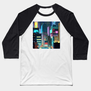 Future City Baseball T-Shirt